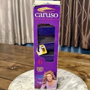 NEW! 90s Y2K Caruso SETof6 Professional Jumbo Molecular Steam Hair Rollers
